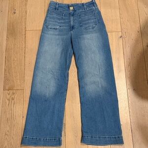 Anthropologie Denim Wide Leg Jeans Maeve